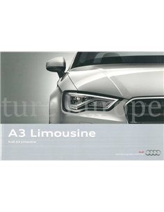 2013 AUDI A3 LIMOUSINE PROSPEKT NIEDERLÄNDISCH