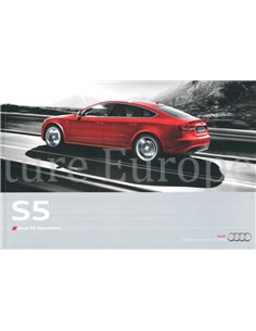 2010 AUDI S5 SPORTBACK BROCHURE GERMAN