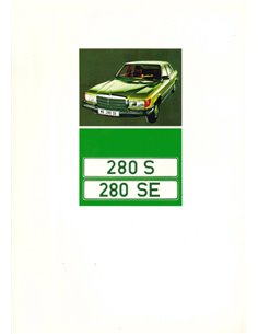 1974 MERCEDES BENZ S KLASSE BROCHURE NEDERLANDS