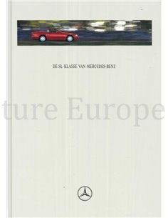 1997 MERCEDES BENZ SL HARDBACK BROCHURE DUTCH