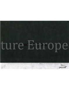 2002 JAGUAR X TYPE PROSPEKT ENGLISCH