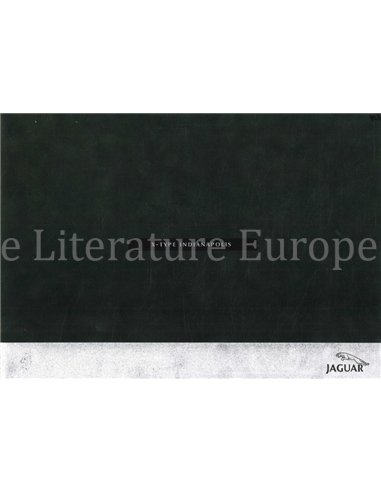 2002 JAGUAR X TYPE BROCHURE ENGLISH