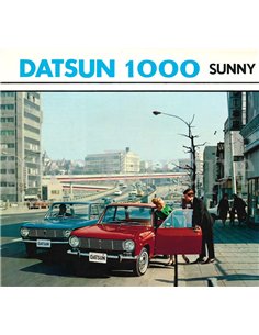 1967 DATSUN 1000 SUNNY PROSPEKT NIEDERLÄNDISCH