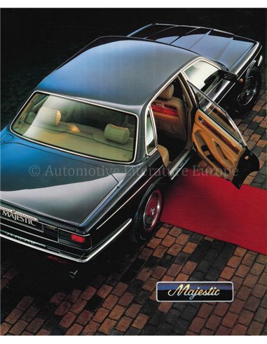 1993 JAGUAR MAJESTIC BROCHURE ENGELS