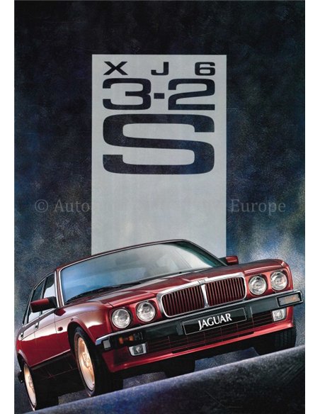 1993 JAGUAR XJ6 3.2S PROSPEKT ENGLISCH