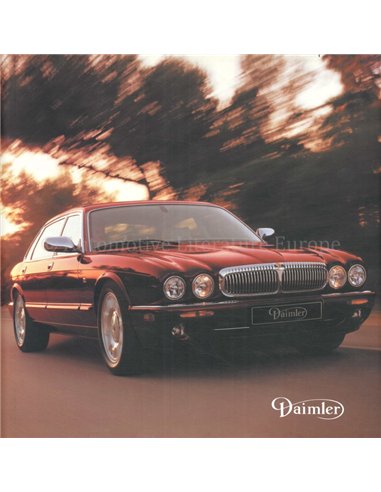 2001 DAIMLER SUPER V8 HARDCOVER BROCHURE FRANS