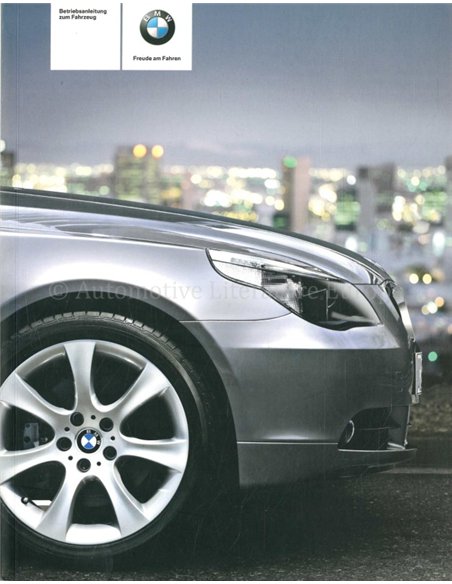 2005 BMW 5er BETRIEBSANLEITUNG DEUTSCH