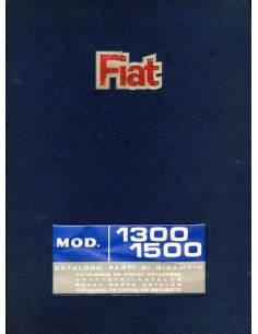 1968 FIAT 1300 1500 ONDERDELENHANDBOEK 