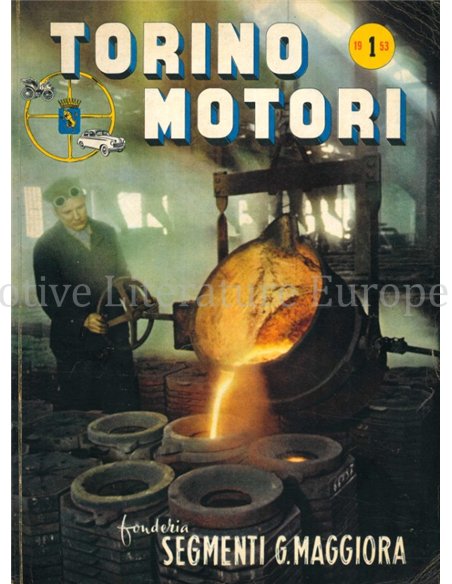 01-1953 TORINO MOTORI MAGAZINE ITALIAANS