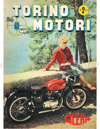 02-1953 TORINO MOTORI MAGAZIN ITALIENISCH