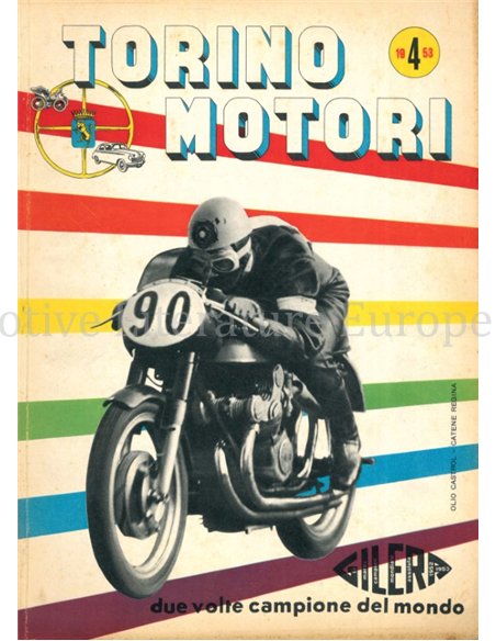 1953 TORINO MOTORI MAGAZINE 04 ITALIAANS