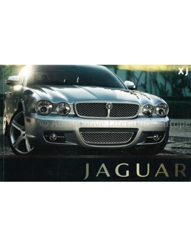 2008 JAGUAR XJ BROCHURE FRENCH