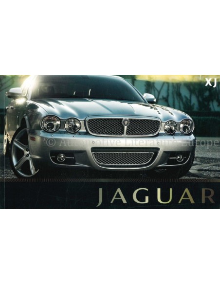 2008 JAGUAR XJ BROCHURE FRANS