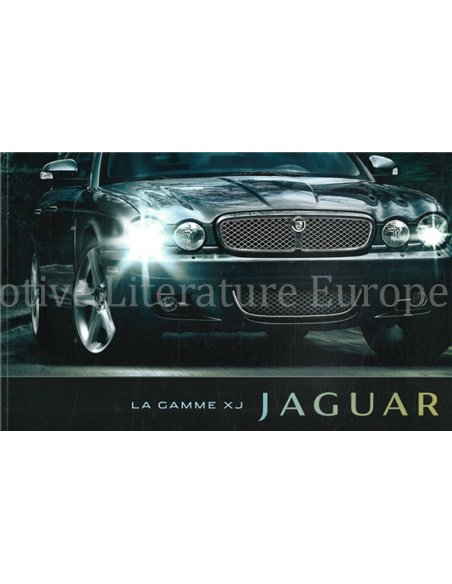 2009 JAGUAR XJ BROCHURE FRENCH