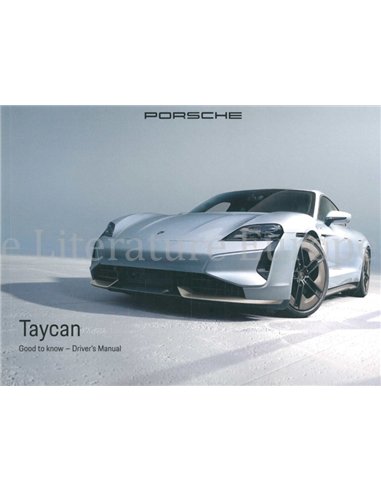 2025 PORSCHE TAYCAN OWNERS MANUAL ENGLISH