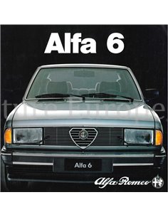1983 ALFA ROMEO 6 PROSPEKT FRANZÖSISCH