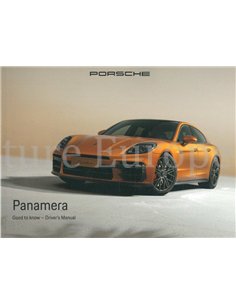 2026 PORSCHE PANAMERA BETRIEBSANLEITUNG ENGLISCH
