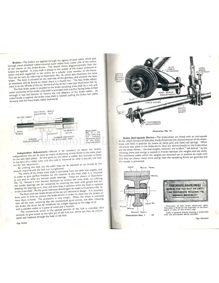 1945 MG MIDGET OWNERS MANUAL ENGLISH 