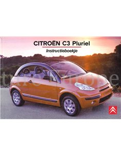 2007 CITROEN C3 PLURIEL INSTRUCTIEBOEKJE NEDERLANDS