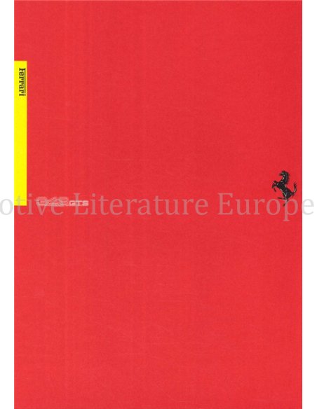 1994 FERRARI 348 GTS BROCHURE 827/94