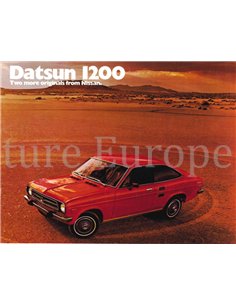 1973 DATSUN 1200 BROCHURE ENGLISH (US)