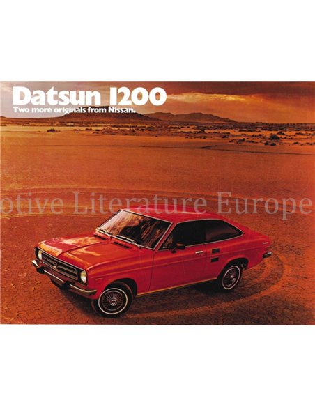 1973 DATSUN 1200 PROSPEKT ENGLISCH (USA)