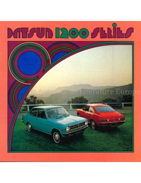 1971 DATSUN 1200 BROCHURE ENGELS (USA)