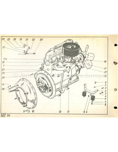 1961-1968 AMPHICAR ONDERDELENHANDBOEK DUITS 2