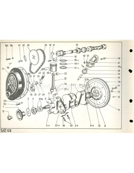 1961-1968 AMPHICAR SPARE PARTS CATALOG GERMAN