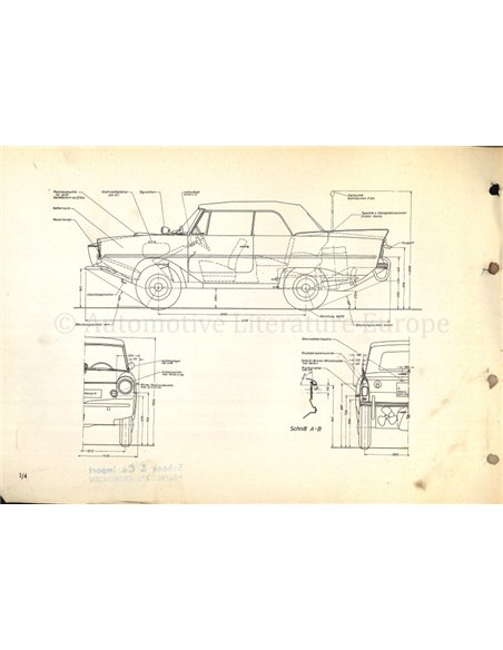 1961-1968 AMPHICAR WORKSHOP MANUAL GERMAN