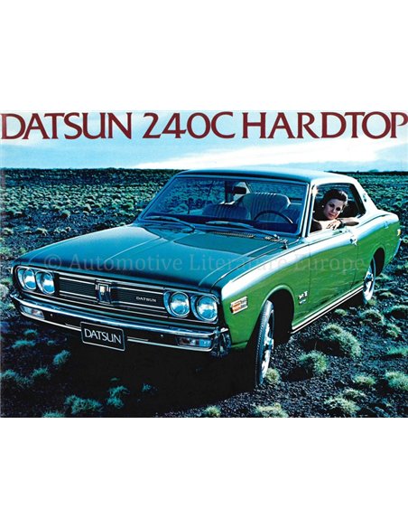 1971 DATSUN 240C HARDTOP BROCHURE NEDERLANDS
