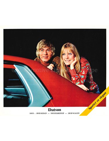 1972 DATSUN 160B | 180B BROCHURE NEDERLANDS