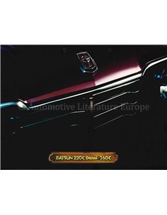 1976 DATSUN 220C DIESEL | 280C PROSPEKT NIEDERLÄNDISCH