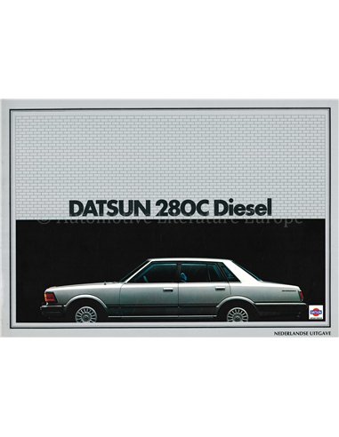 1981 DATSUN 280C DIESEL BROCHURE NEDERLANDS