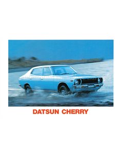 1978 DATSUN CHERRY BROCHURE NEDERLANDS