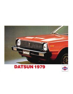 1979 DATSUN PROGRAMM PROSPEKT NIEDERLÄNDISCH