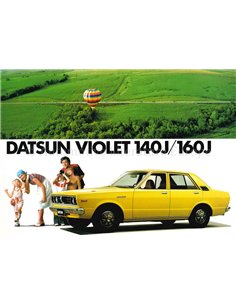 1978 DATSUN VIOLET 140J | 160J BROCHURE DUTCH
