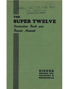 1948 SINGER TWELVE INSTRUCTIEBOEKJE ENGELS