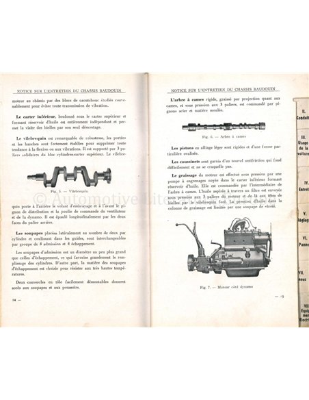 1935 FN TYPE 42 PRINCE BAUDOUIN OWNERS MANUAL FRENCH