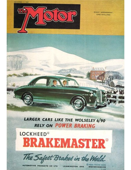 1957 THE MOTOR MAGAZINE 2906 ENGLISH