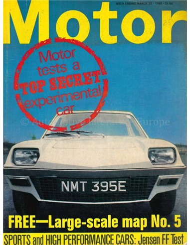 1968 MOTOR MAGAZINE 3432 ENGELS