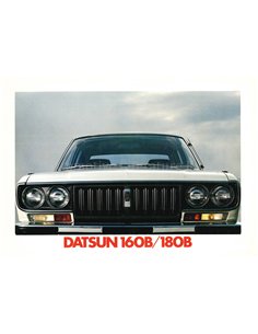 1977 DATSUN 160B | 180B BROCHURE NEDERLANDS