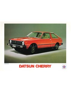 1980 DATSUN CHERRY PROSPEKT NIEDERLÄNDISCH