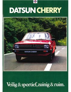 1980 DATSUN CHERRY PROSPEKT NIEDERLÄNDISCH