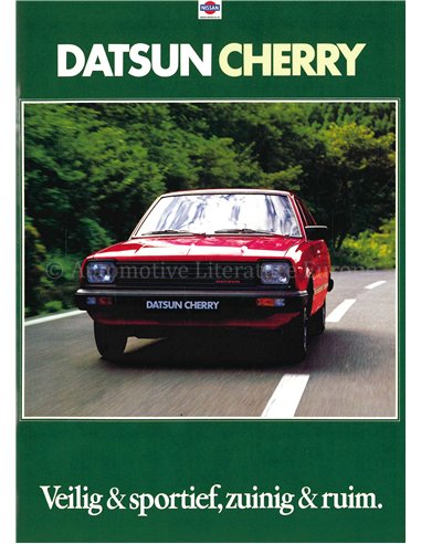 1980 DATSUN CHERRY BROCHURE DUTCH