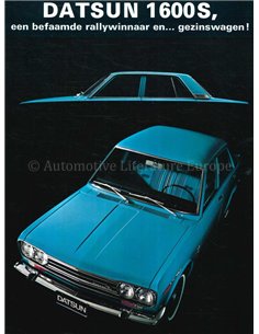 1970 DATSUN 1600S PROSPEKT NIEDERLÄNDISCH