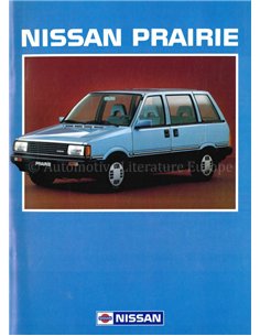 1984 NISSAN PRAIRIE BROCHURE DUTCH