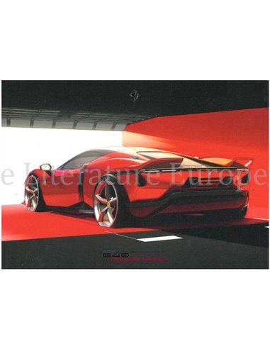 2025 FERRARI 849 TESTAROSSA LITHOGRAPH