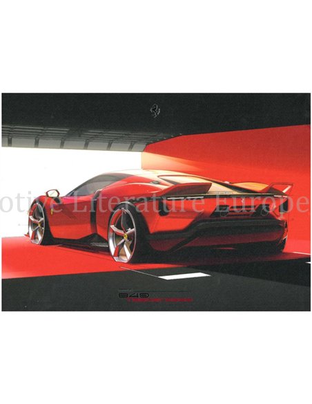 2025 FERRARI 849 TESTAROSSA LITHOGRAFIE
