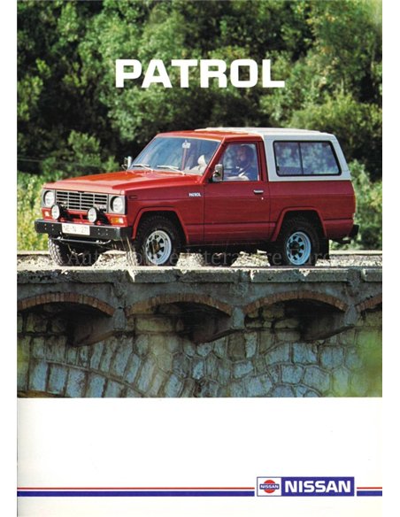 1983 NISSAN PATROL BROCHURE DUTCH